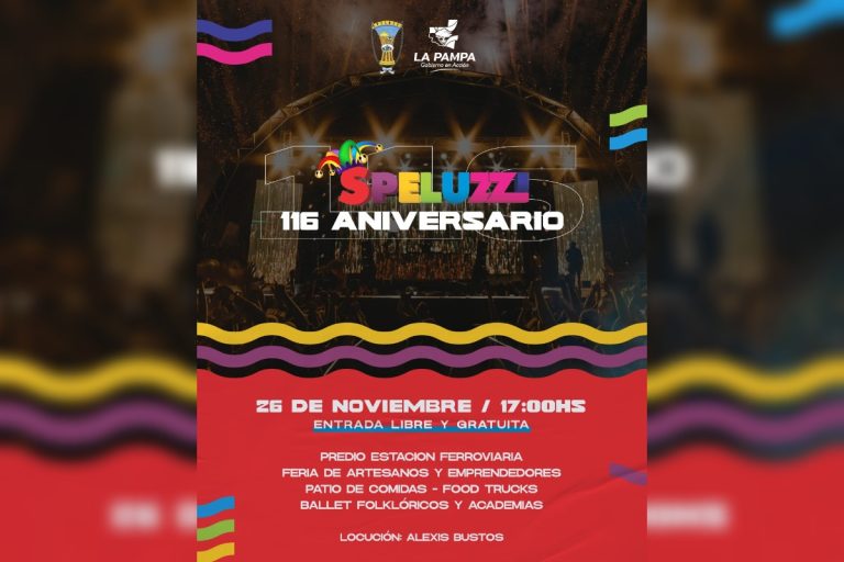 Speluzzi celebra su aniversario con música, color y alegría
