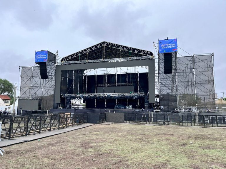Reprograman la primera jornada del festival “Pico Cumple” por condiciones climáticas adversas