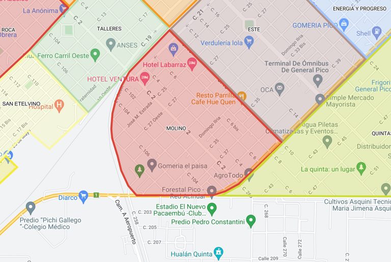 Próximamente habrá cambio de circulación en varias calles del barrio “El Molino”