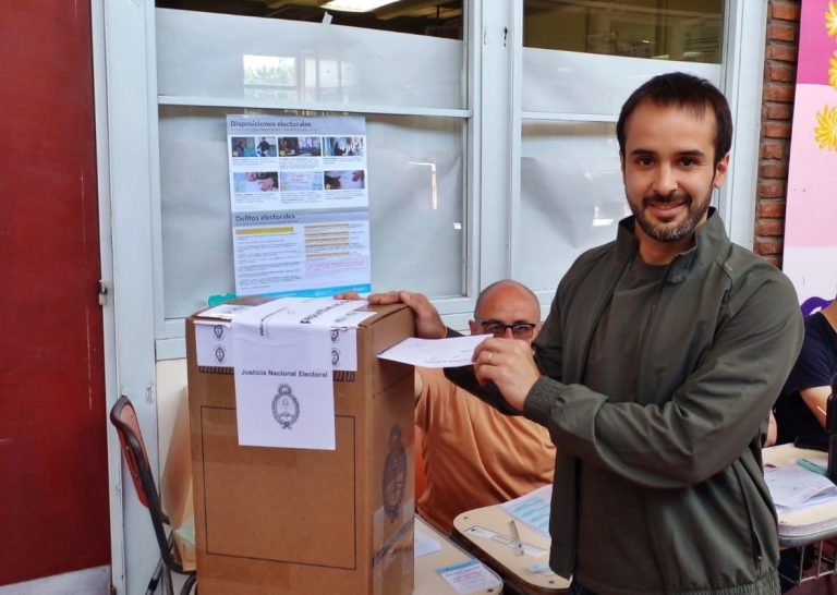 Martín Maquieyra destaca participación y afirma que “debemos respetar el voto del ciudadano”