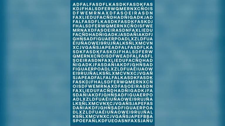 Reto visual del día: encontrá la palabra “ALFALFA”