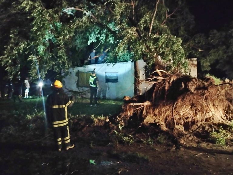 Tormenta causa estragos en Victorica y otras localidades de La Pampa