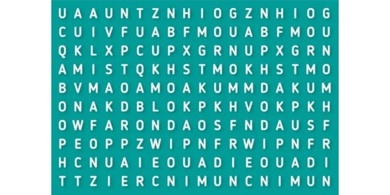 Reto visual del día: encontrá la palabra “POLOS” en esta simple sopa de letras