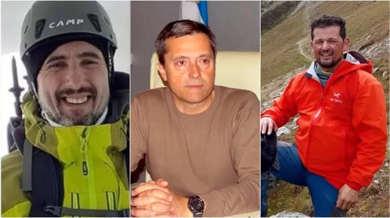 Un helicóptero avistó a los andinistas pampeanos extraviados
