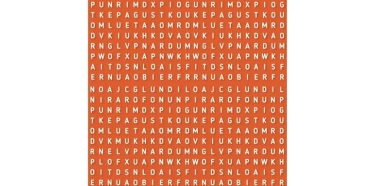 El reto visual que pone a prueba tus habilidades: encontrá la palabra “GEMELO” en 6 segundos