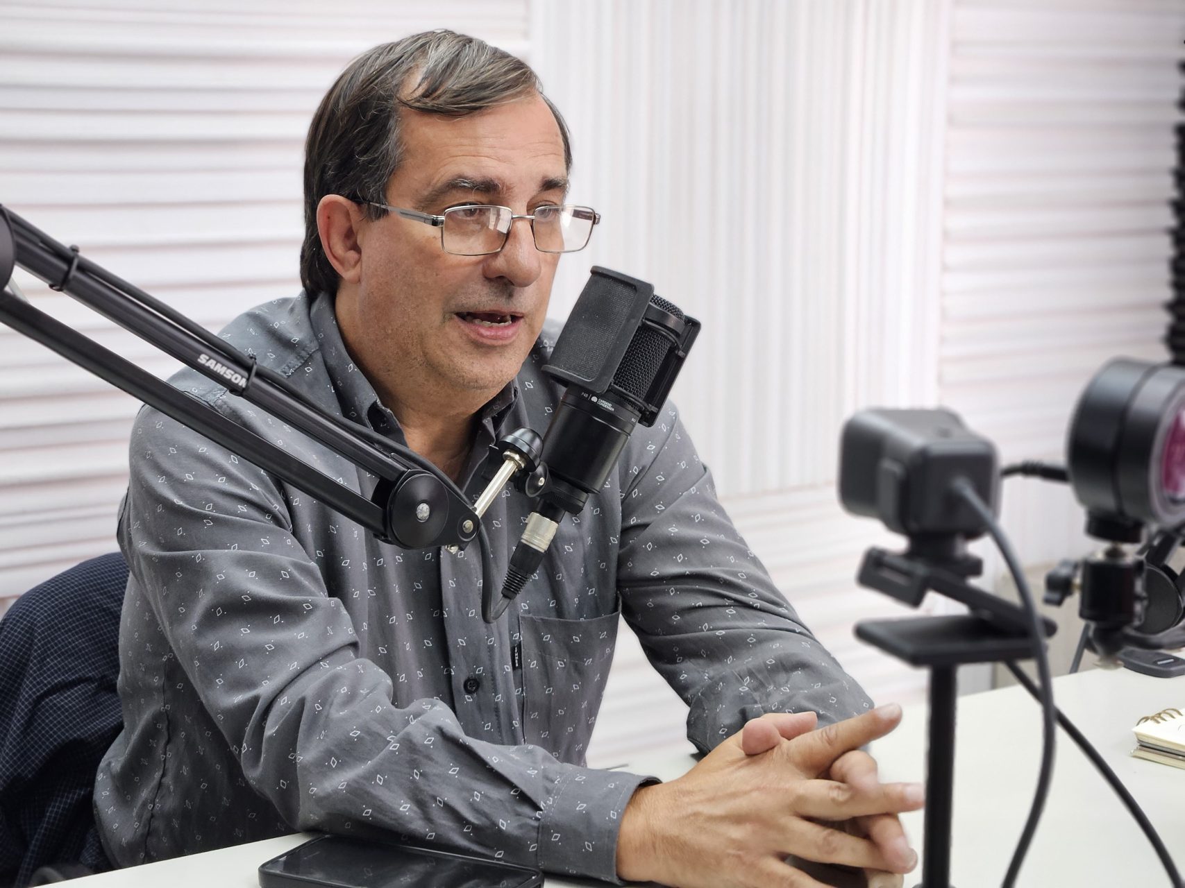 Héctor Viola, nuevo gerente de la Agencia norteña de la Televisión Pública Pampeana, aseguró que su paso por el Concejo lo dejó “satisfecho, pero no conforme”