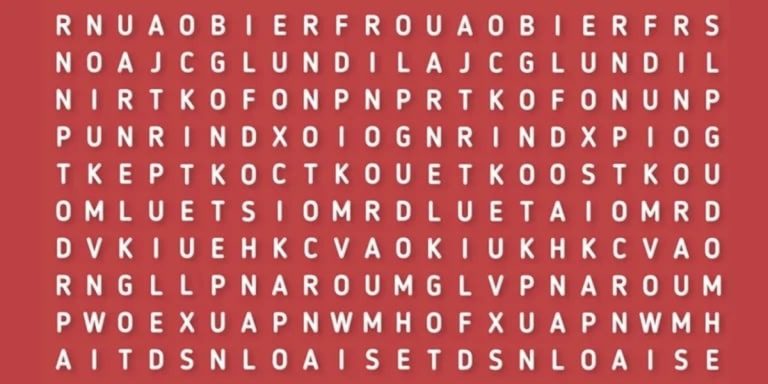 Reto visual del día: encontrá la palabra “TELESCOPIO” en la sopa de letras