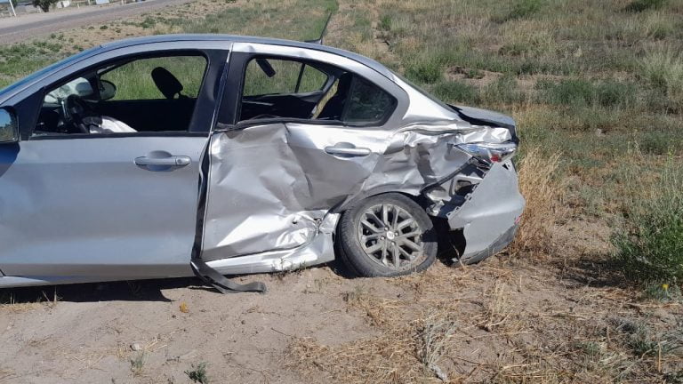 Tragedia: muere conductor en el ingreso a la localidad de Algarrobo del Águila