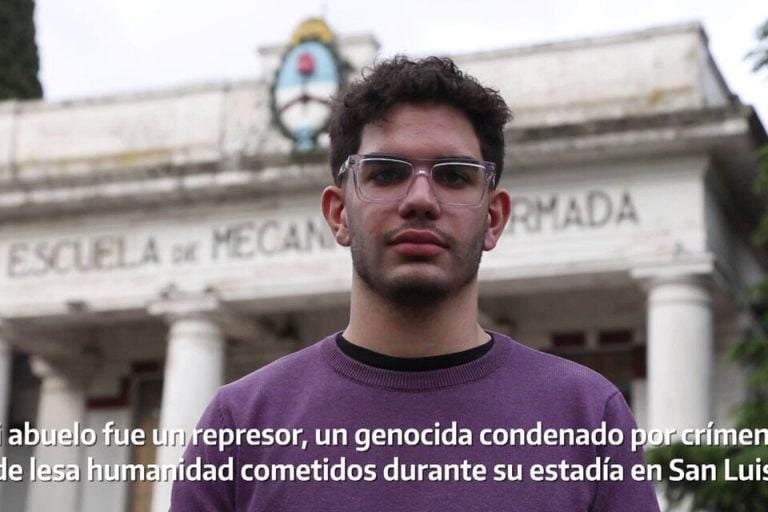 Un joven pampeano se enteró de que es nieto de un genocida y lucha por los derechos humanos: “Cuando me enteré fue un baldazo de agua fría”