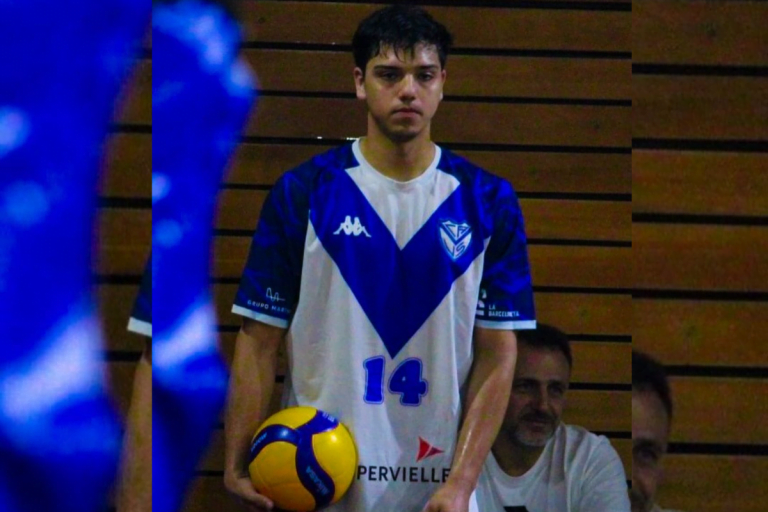 Vóley: el castense Eugenio Gaiottino ya se sumó al primer equipo de Vélez