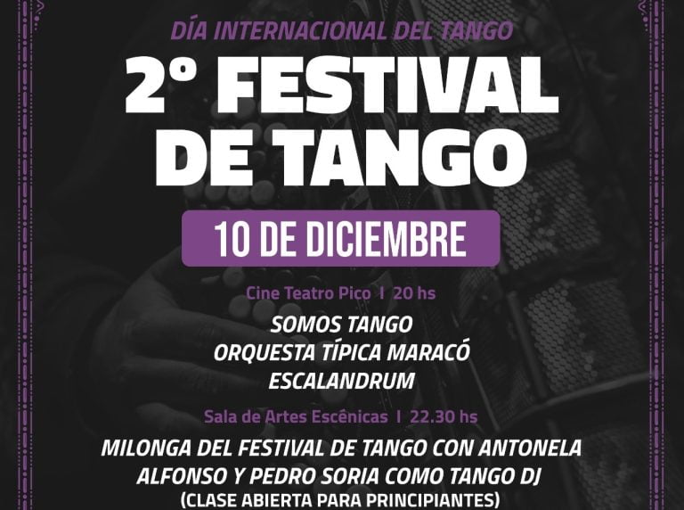 JAZZFEST: mañana será el turno del festival de Tango