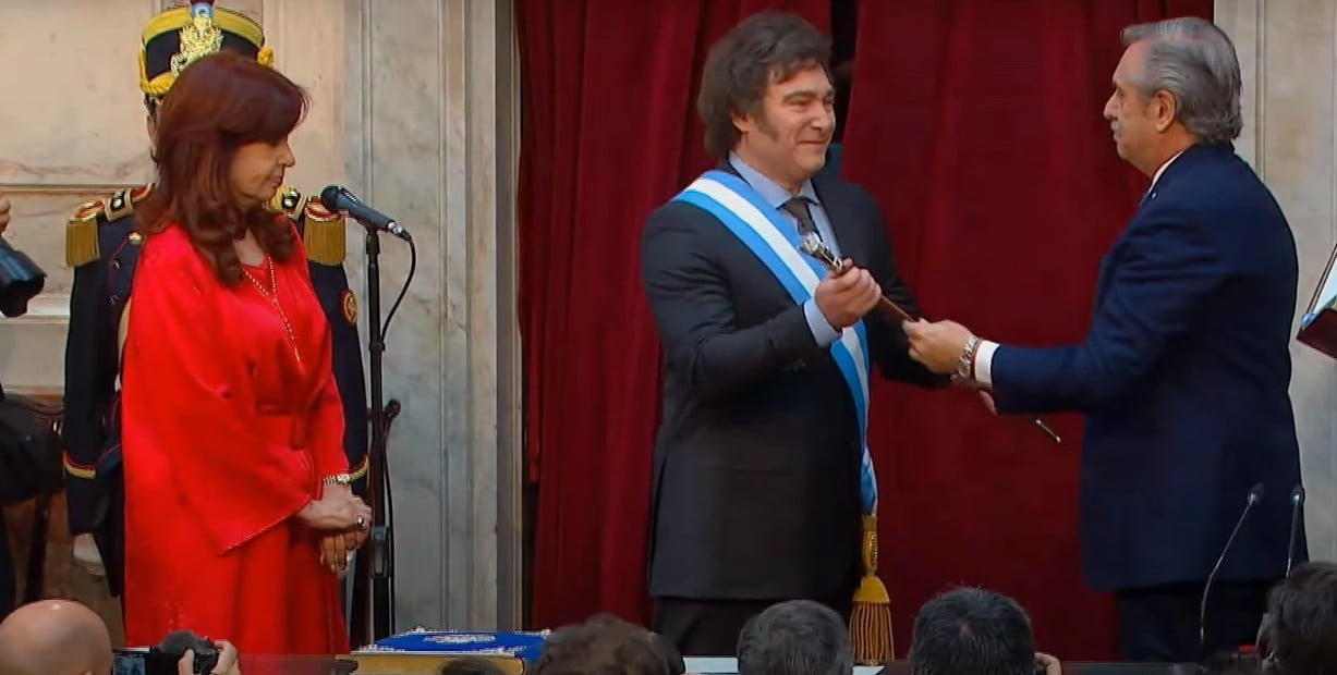 Javier Milei juró como Presidente