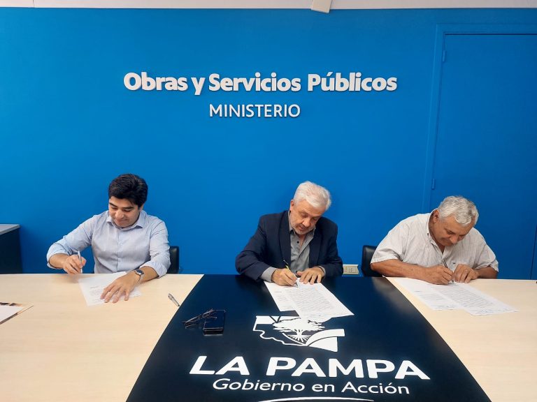 Se realizará el revestimiento de un canal pluvial en Caleufú