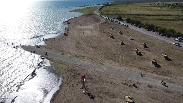 Casa de Piedra: un hermoso lugar en nuestra provincia para acampar y disfrutar el lago, que tiene un récord de caudal