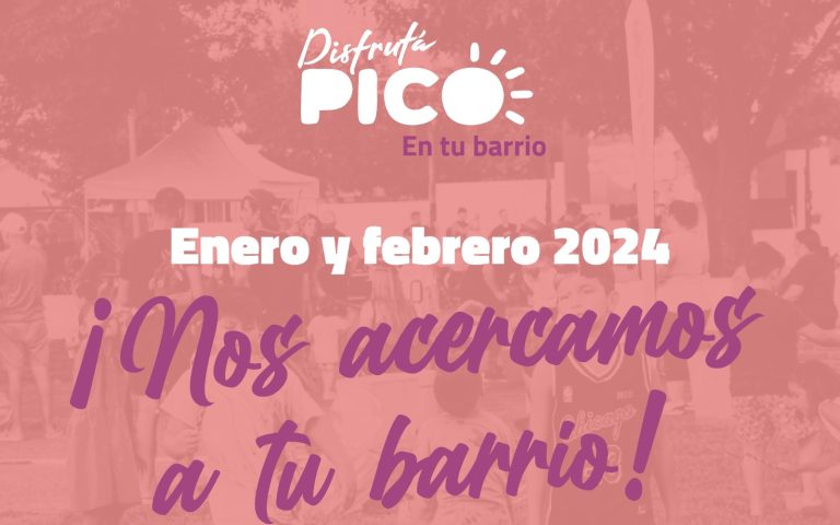 Este viernes llega disfrutá Pico a Barrio Rucci