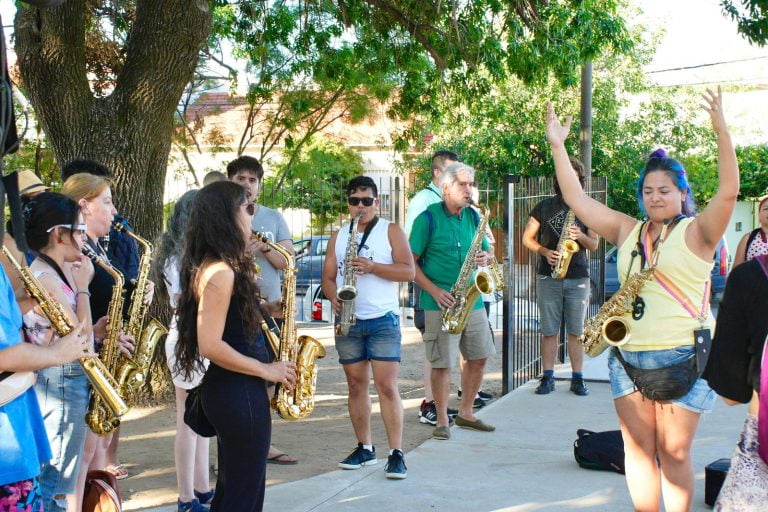 Hoy cierra el exitoso encuentro de saxofonistas en Pico
