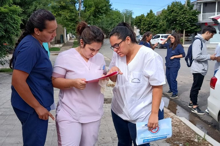 Luego del caso positivo, realizaron tareas preventivas y de concientización sobre el Dengue en General Pico