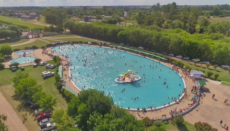 El natatorio de Colonia Barón ya está listo para recibir al turismo en este verano pampeano