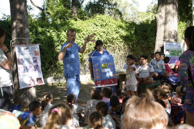 Brindaron y continuarán dando talleres de prevención, técnica de cepillado e higiene bucal en las sedes del PRO VIDA