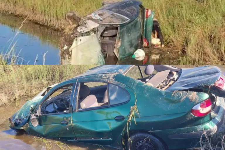 Enfermeras de Villa Suaze rescataron a jóvenes alvearenses que habían volcado a kilómetros de la localidad boaerense