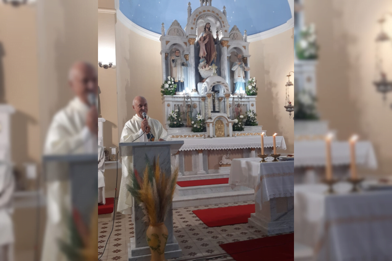 San José: El Padre Alfredo Zentner cumplió 50 años de servicio a Dios