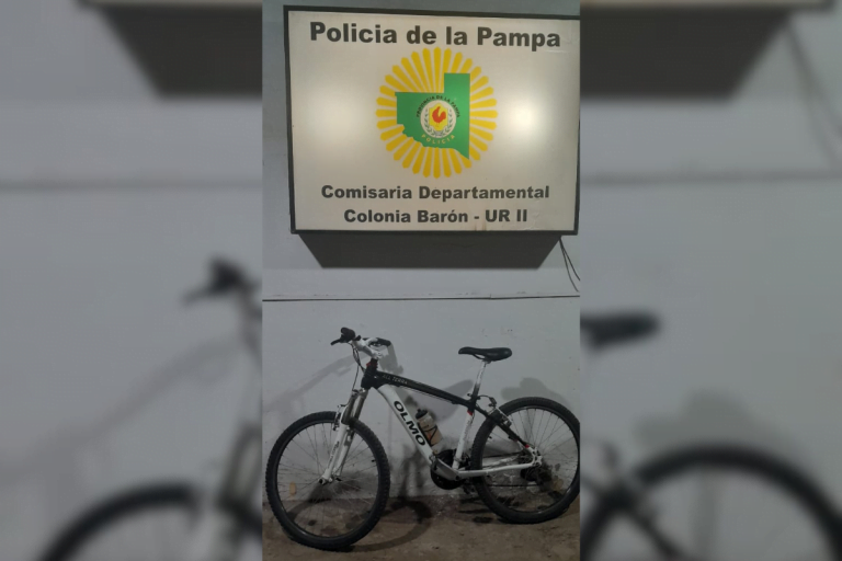 Un hombre alcoholizado robó una bicicleta en Colonia Barón y fue demorado en la Ruta 10