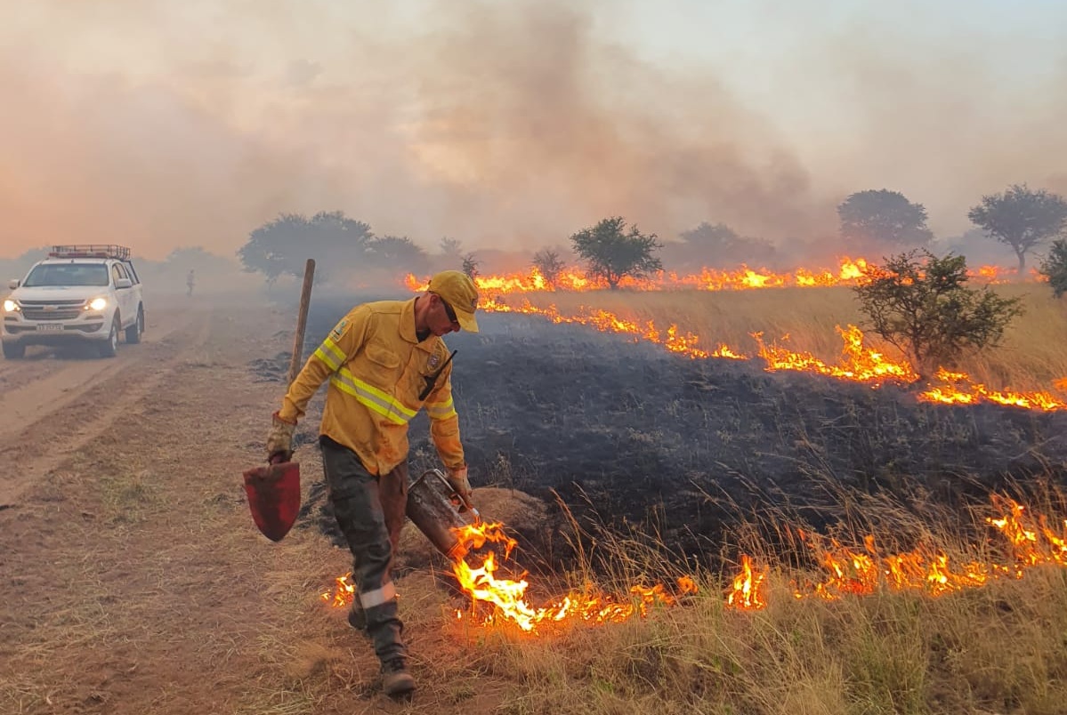 La Pampa enfrenta temporada alta de incendios: más de 26 mil hectáreas afectadas
