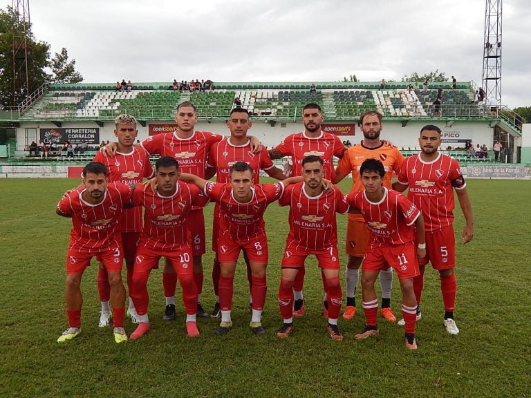 Liga Pampeana: Abraham debutó con doblete en Independiente, que empató con Juventud Regional