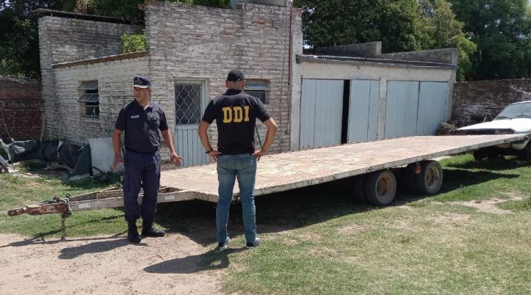 Recuperaron en Quemú Quemú un carro de 9 metros de largo sustraído de la localidad de Pehuajó
