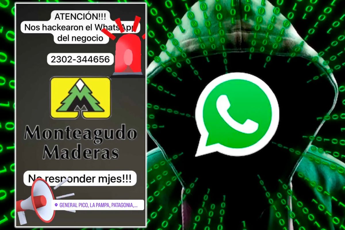 Alerta en General Pico: estafadores se apoderan de WhatsApp de comercio local