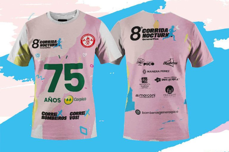 ¡Corran a inscribirse a la corre caminata de Bomberos que quedan pocas remeras!