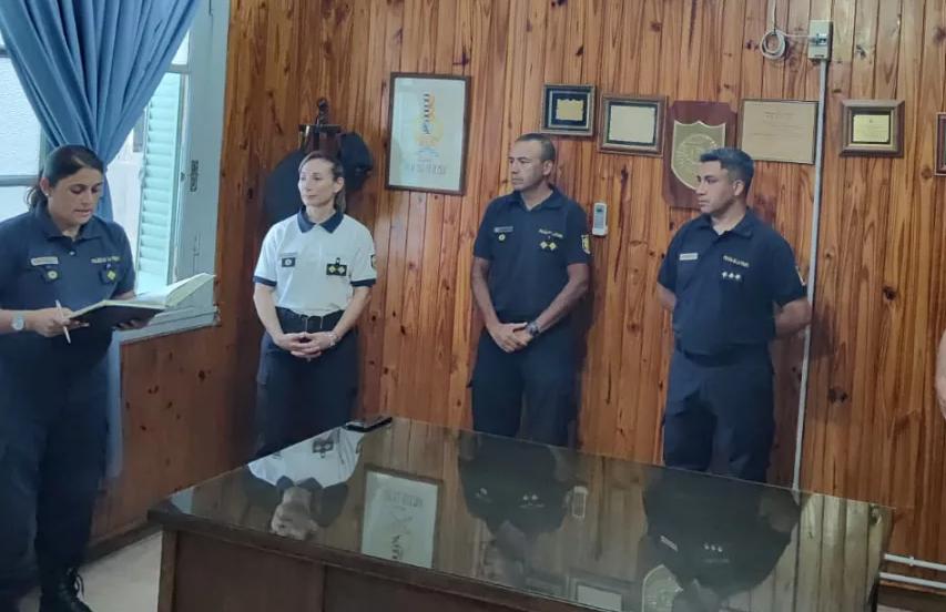 Asumió Julio Martínez, el nuevo jefe de la Comisaría de Quemú Quemú