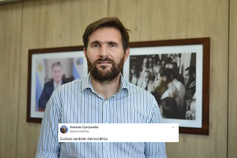 Antonio Curciarello cruzó al Vocero Presidencial: “Dudoso carácter democrático”