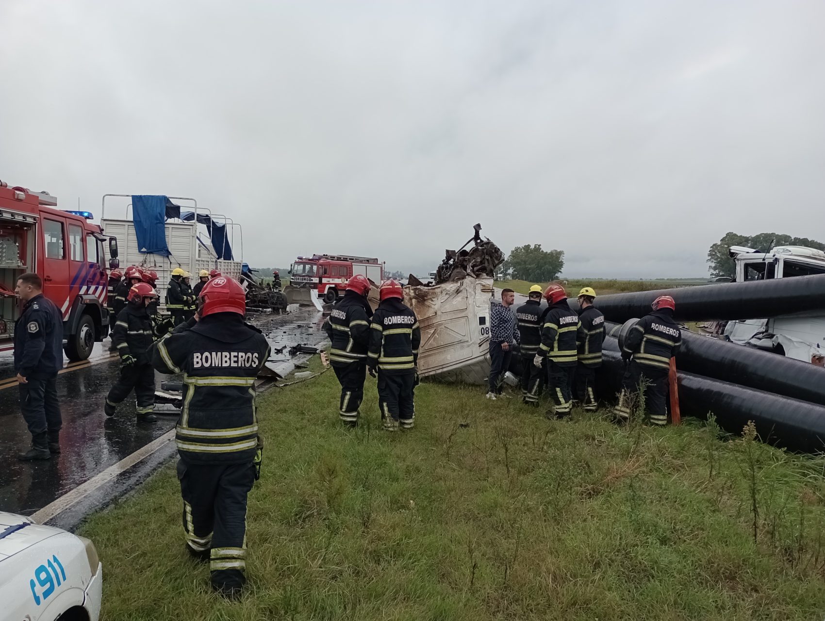 Camionero pampeano involucrado en choque fatal cerca de Bragado