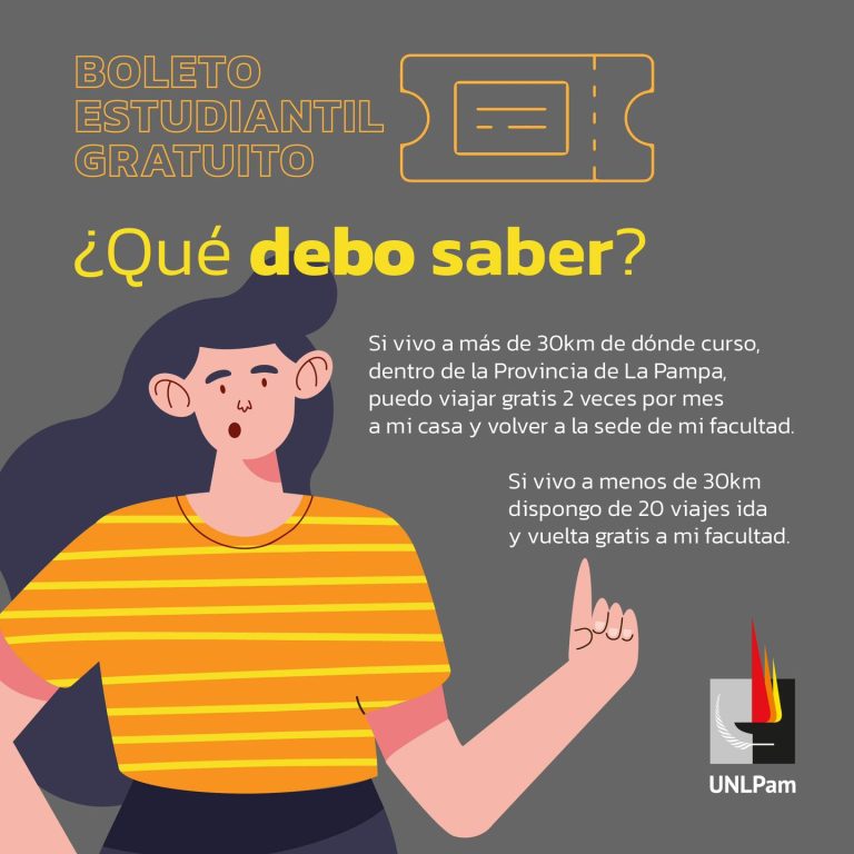 Nuevo boleto estudiantil gratuito en La Pampa: Claves para acceder al beneficio y restricciones importantes a considerar
