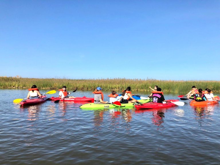 Más de un centenar de personas disfrutaron del avistaje de aves en kayak en la Reserva Natural “Delfín Pérez”