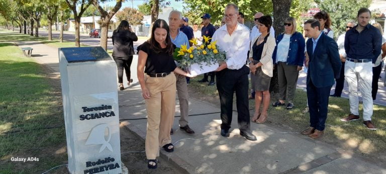 “Recordar a las víctimas es recordar que nos debemos un país más justo”, recordó el sobrino de Teresita Scianca en el acto del 24M en Alvear
