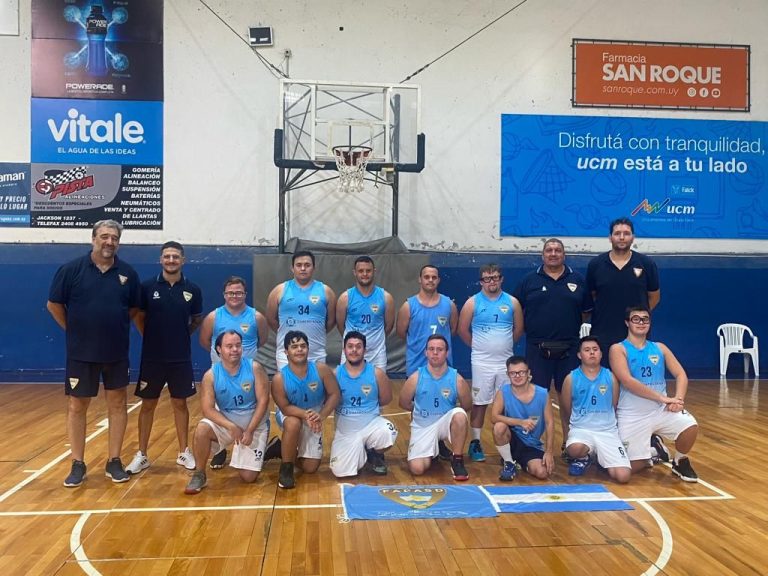 Deportistas de General Pico brillan en Uruguay representando a Argentina en básquet para atletas con síndrome de Down