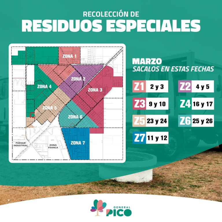 Mirá el detalle de los días para sacar los residuos especiales durante marzo según tu barrio