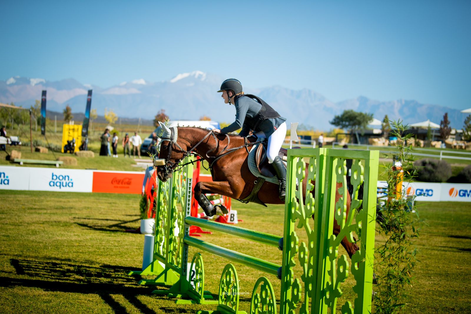 La amazona piquense, Josefina Perotti, se quedó con el segundo puesto en el concurso de Casa David en Mendoza