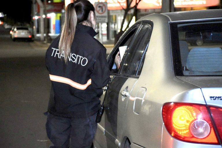 Constataron 16 infracciones por alcoholemias positivas durante el fin de semana