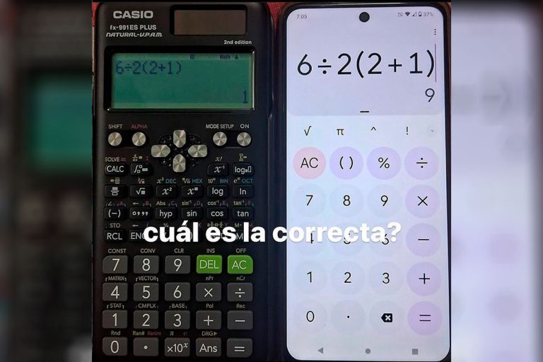 Calculadoras – ¿Cuál es la correcta? | El desafío viral que dividió a las redes sociales