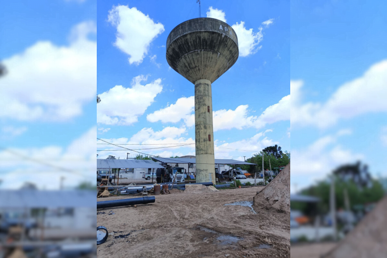 Cisterna de 5 millones de litros de Corpico: este domingo se realizarán trabajos de interconexión en la red y el uso del recurso deberá ser racional