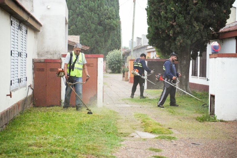 Se realizó en General Pico la octava jornada integral de limpieza en barrio Energía y Progreso