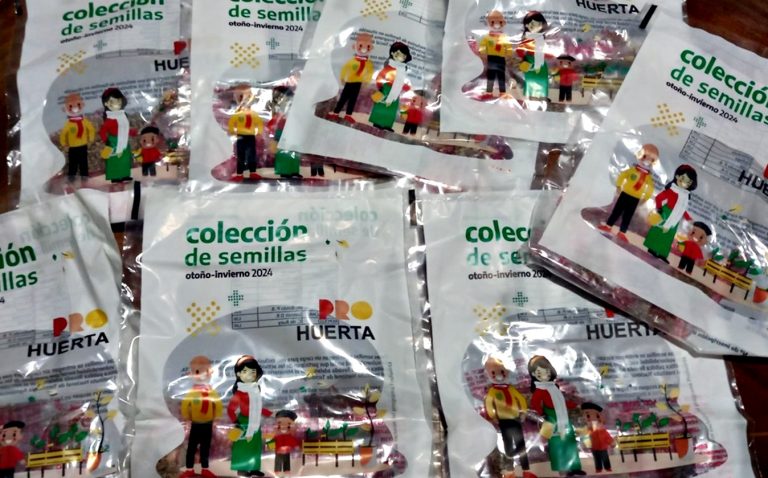El INTA comienza a entregar semillas para otoño-invierno del ProHuerta en General Pico