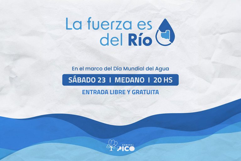 General Pico se sumerge en ‘La fuerza es del Río’: Una semana de arte multisensorial por el Día Mundial del Agua