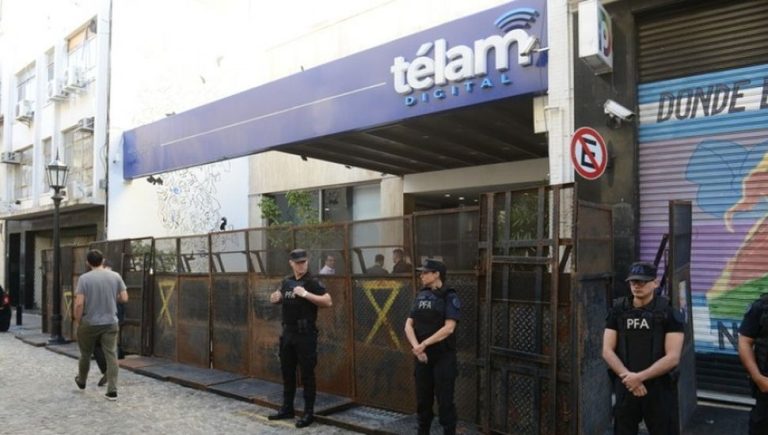 Senador pampeano repudió cierre de TÉLAM y la “intimidación a su personal”