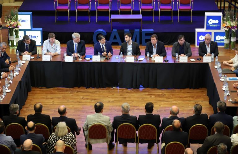 En CAME, gobernadores crearon una agencia patagónica de desarrollo: “siempre vamos a estar del lado de la expansión de la economía”, expresó Ziliotto en Capital Federal