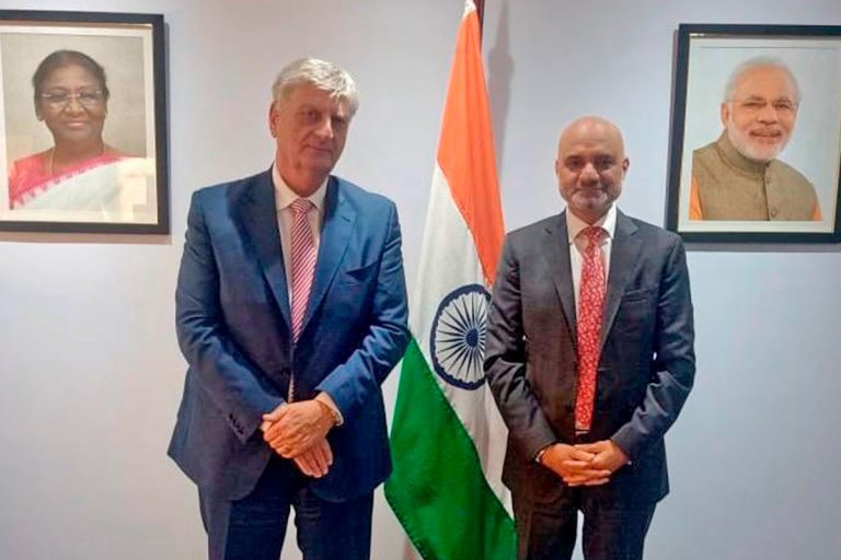 Gobernador Ziliotto y Embajador de la India exploran potencial comercial para La Pampa