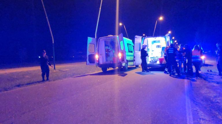 El segundo menor accidentado en la Isidoro Brunengo también fue trasladado a la UTI del Favaloro por la gravedad de las lesiones